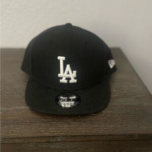 Black LA Snapback adjustable 9FIFTY Dodgers